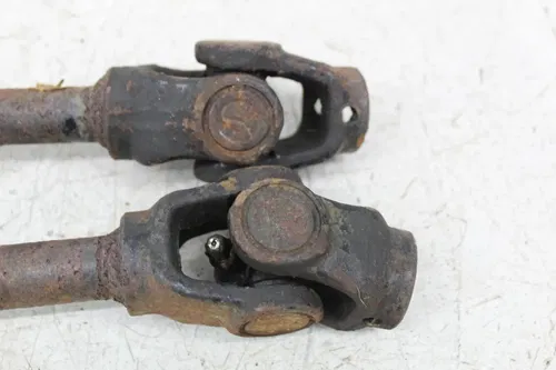 02 POLARIS SPORTSMAN 400 FRONT LEFT RIGHT DRIVE CV AXLES PIVOTS SHAFTS