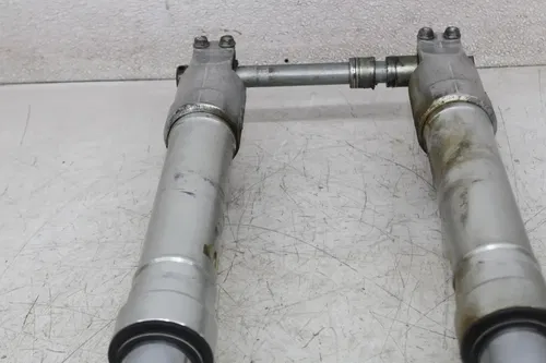 96-97 HONDA CBR900RR CBR900 FRONT END FORKS TRIPLE TREE CLAMP FORK TUBES (NICE)