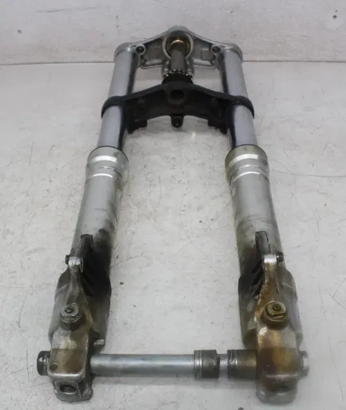 96-97 HONDA CBR900RR CBR900 FRONT END FORKS TRIPLE TREE CLAMP FORK TUBES (NICE)