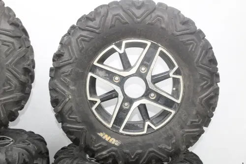 15-25 Polaris Sportsman Xp 1000 front Rear Back Wheels rims set