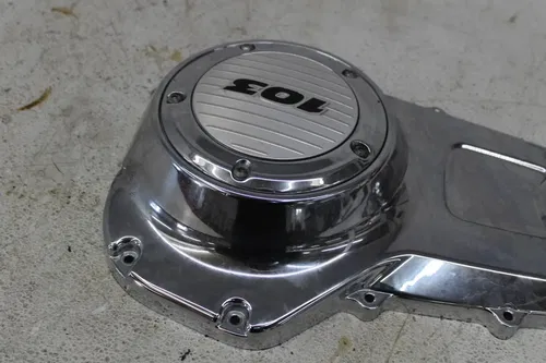 2012 HARLEY-DAVIDSON ELECTRA GLIDE CLASSIC FLHTC OUTER CLUTCH SIDE ENGINE MOTOR