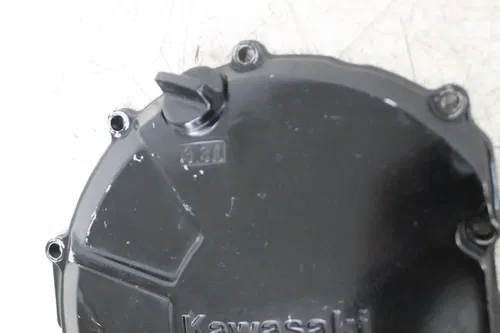 83 KAWASAKI GPZ750 ZX750A CLUTCH SIDE ENGINE MOTOR COVER W OIL PAN