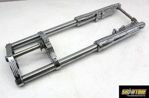 87 HARLEY-DAVIDSON SPORTSTER 883 XLH883 FRONT FORKS SUSPENSION TRIPLE TREE (READ