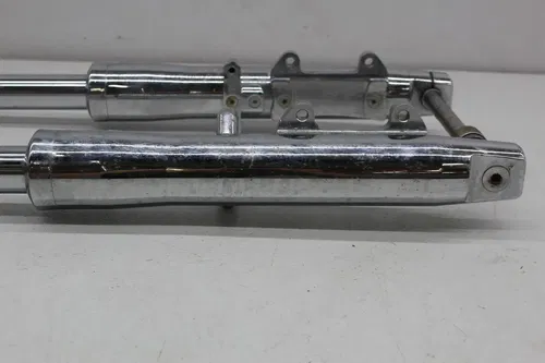 87 HARLEY-DAVIDSON SPORTSTER 883 XLH883 FRONT FORKS SUSPENSION TRIPLE TREE (READ