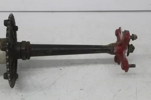 03 Yamaha Warrior 350 Rear Axle Back Wheel Pivot Bolt Axel Shaft hubs (read)
