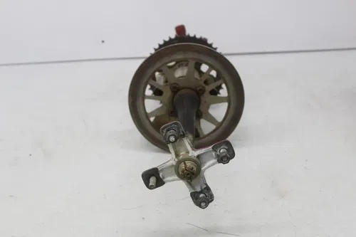 03 Yamaha Warrior 350 Rear Axle Back Wheel Pivot Bolt Axel Shaft hubs (read)