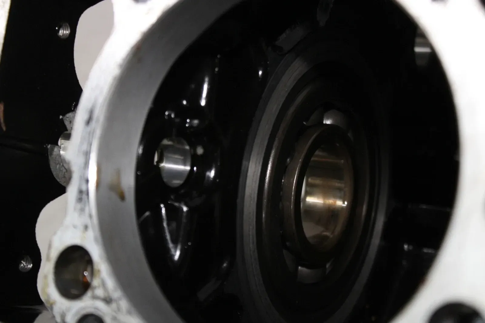 99-03 YAMAHA V STAR 1100 XVS1100A CLASSIC ENGINE MOTOR CRANKCASE CRANK CASES