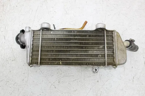 11 KTM 450 SXF ENGINE MOTOR COOLING COOLER RADIATOR W/ GUARD