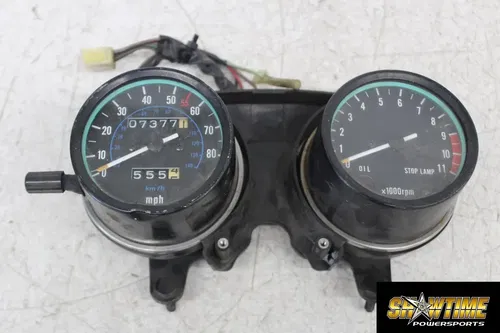 1978 KAWASAKI KZ400A DELUXE SPEEDO TACH GAUGES DISPLAY CLUSTER SPEEDOMETER