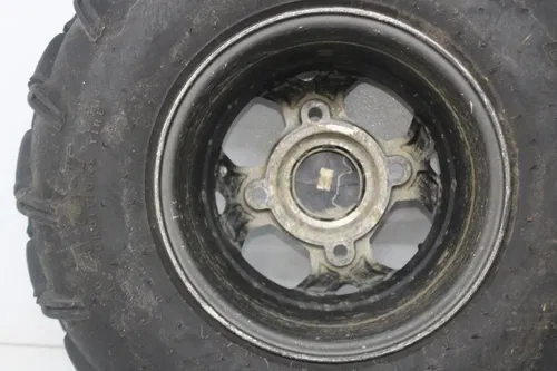 08-10 POLARIS RZR 800 FRONT REAR WHEELS RIMS (SEE DESCP)
