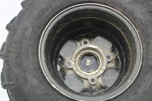08-10 POLARIS RZR 800 FRONT REAR WHEELS RIMS (SEE DESCP)