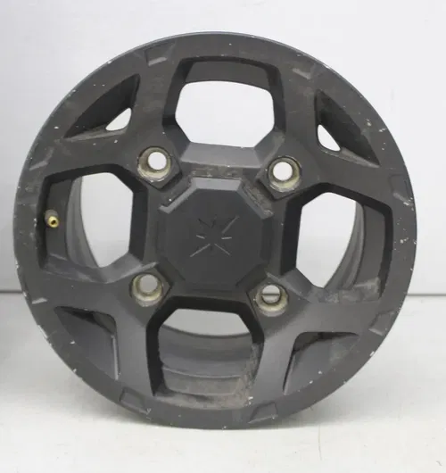 08-10 POLARIS RZR 800 FRONT REAR WHEELS RIMS (SEE DESCP)