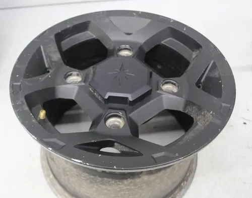 08-10 POLARIS RZR 800 FRONT REAR WHEELS RIMS (SEE DESCP)
