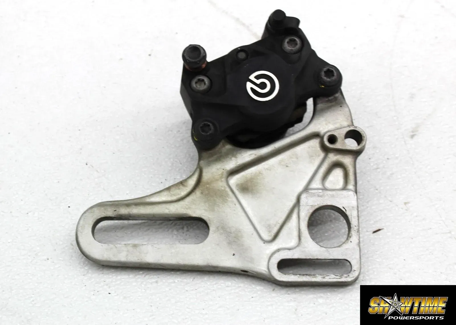 09-16 KTM 1190 RC8R BREMBO REAR BACK BRAKE CALIPER W MOUNT BRACKET