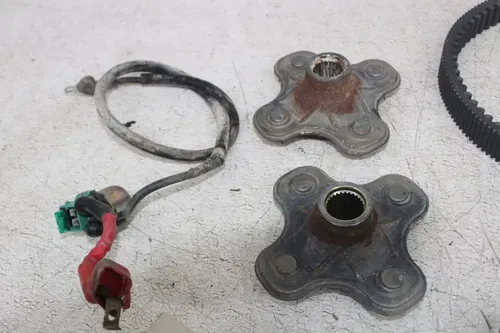 03 YAMAHA GRIZZLY 660 PARTS HARDWARE NUTS BOLTS BELT HUBS BRAKE LIGHT TIE RODS