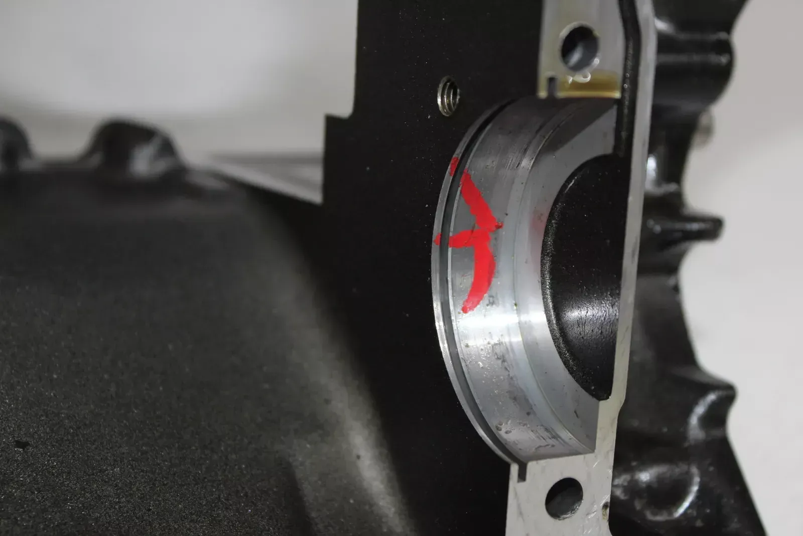 04-06 YAMAHA YZF R1 ENGINE MOTOR CRANKCASE CRANK CASES BLOCK