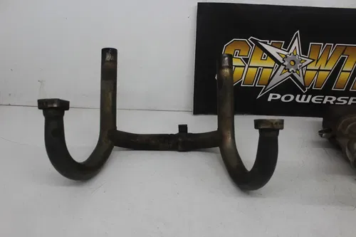 2004 BMW R1150RT-P FULL EXHAUST SYSTEM HEADERS HEAD PIPE MUFFLER