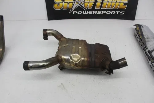 2004 BMW R1150RT-P FULL EXHAUST SYSTEM HEADERS HEAD PIPE MUFFLER