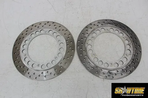 86-99 YAMAHA VIRAGO 1100 XV1100 FRONT LEFT RIGHT BRAKE ROTORS DISCS