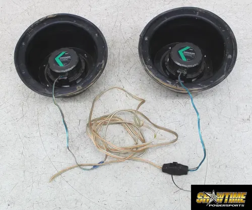 19 POLARIS GENERAL 1000 EPS 6.5IN KICKER SPEAKERS SPEAKER PAIR