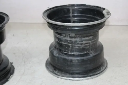 01-05 YAMAHA RAPTOR 660 REAR WHEELS RIMS PAIR 10IN DIA