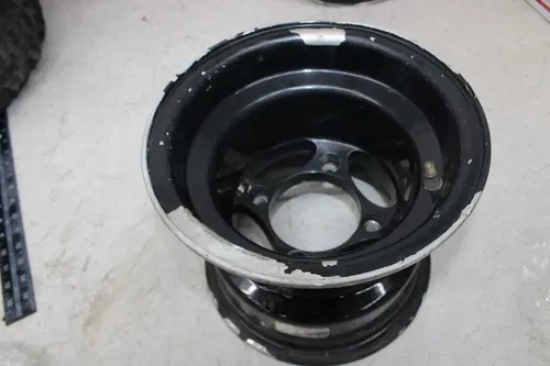 01-05 YAMAHA RAPTOR 660 REAR WHEELS RIMS PAIR 10IN DIA