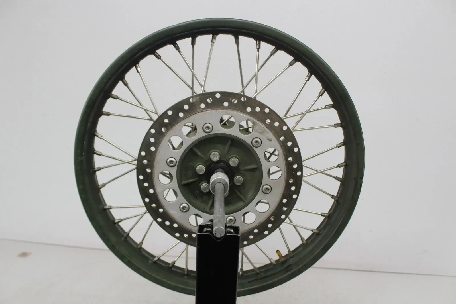 14 ROYAL ENFIELD BULLET 500 FRONT WHEEL RIM WOBBLE
