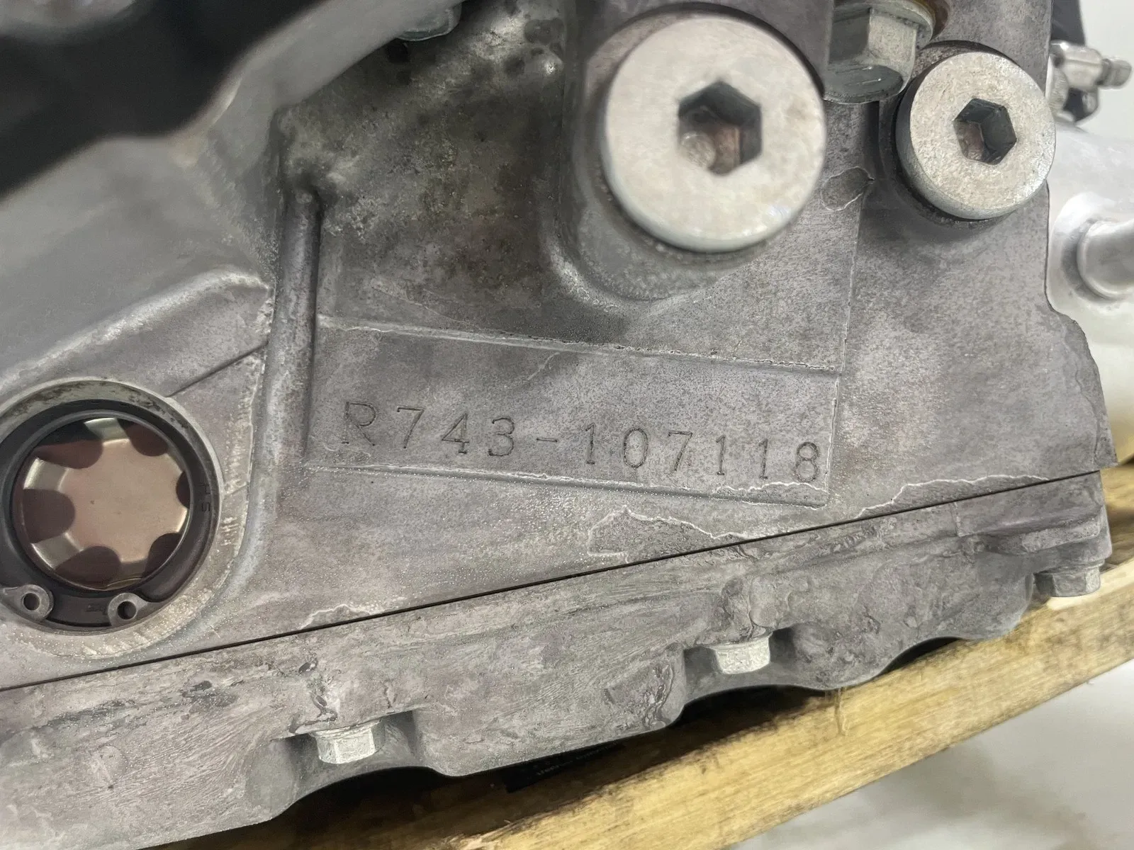 06-07 SUZUKI GSXR750 COMPLETE ENGINE MOTOR RUNS CLEAN NICE!