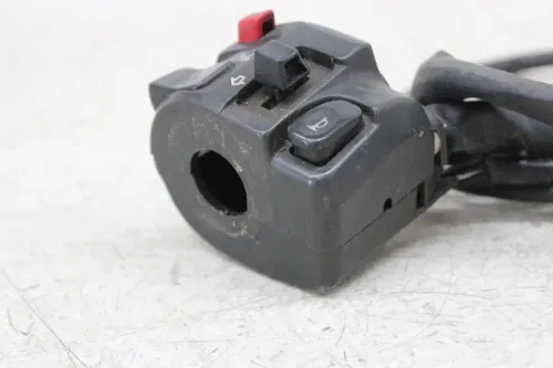00-02 KAWASAKI NINJA ZX6R LEFT CLIP ON HANDLE HORN LIGHT SIGNALS SWITCH
