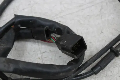 00-02 KAWASAKI NINJA ZX6R LEFT CLIP ON HANDLE HORN LIGHT SIGNALS SWITCH