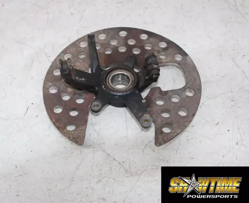 03 YAMAHA GRIZZLY 660 FRONT RIGHT STEERING KNUCKLE SPINDLE