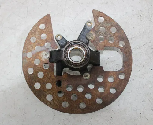 03 YAMAHA GRIZZLY 660 FRONT RIGHT STEERING KNUCKLE SPINDLE