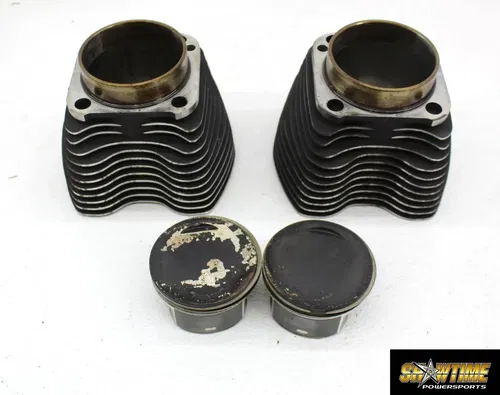 07-11 HARLEY-STREET GLIDE FLHX 96CI ENGINE MOTOR FRONT REAR CYLINDERS PISTONS