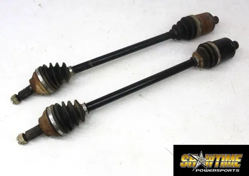 17 POLARIS RZR XP 1000 EPS REAR BACK LEFT RIGHT DRIVE CV AXLES PIVOTS SHAFTS