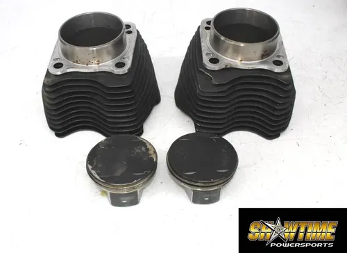 20-24 HARLEY-DAVIDSON SOFTAIL FXST FRONT REAR ENGINE MOTOR CYLINDER JUG PISTONS