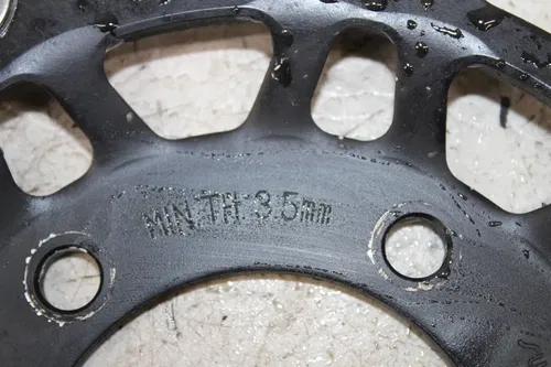 2005 Triumph Daytona 650 FRONT LEFT RIGHT BRAKE ROTORS DISCS