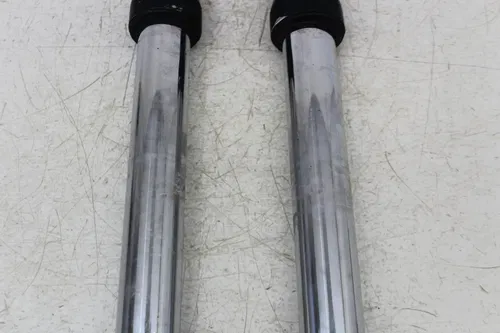 00-02 KAWASAKI NINJA ZX6R FRONT END FORKS TRIPLE TREE CLAMP FORK TUBES BENT