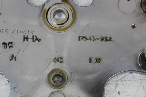 07 HARLEY-DAVIDSON SOFTAIL FXST ENGINE REAR END CYLINDER HEAD VALVES 96CI TWIN
