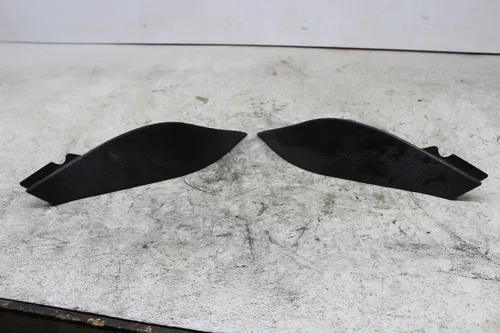 2008 KAWASAKI NINJA ZX6R ZX600P RIGHT LEFT GAS FUEL TANK PANELS COVERS TRIM SET