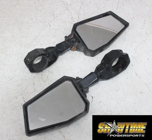 14-16 POLARIS RZR XP 1000 LEFT RIGHT REARVIEW SIDE MIRROR MIRRORS PAIR
