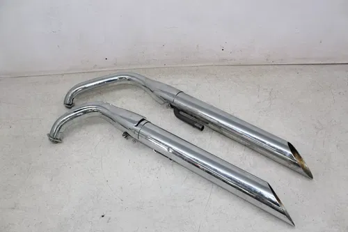 14 KAWASAKI VULCAN 900 VN900C CLASSIC EXHAUST PIPE MUFFLERS HEADERS (SEE DESC)