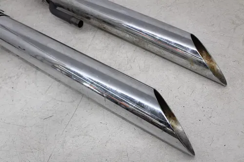 14 KAWASAKI VULCAN 900 VN900C CLASSIC EXHAUST PIPE MUFFLERS HEADERS (SEE DESC)