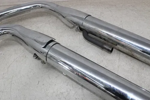14 KAWASAKI VULCAN 900 VN900C CLASSIC EXHAUST PIPE MUFFLERS HEADERS (SEE DESC)