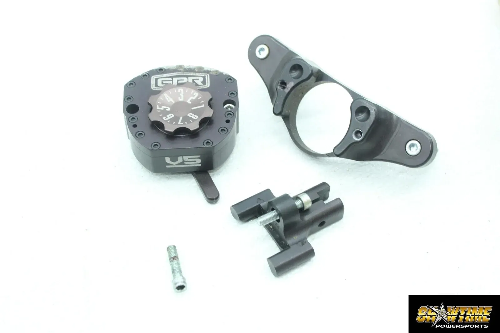 08-16 YAMAHA YZF R6 L GPR V5 STEERING DAMPER STABILIZER ASSEMBLY