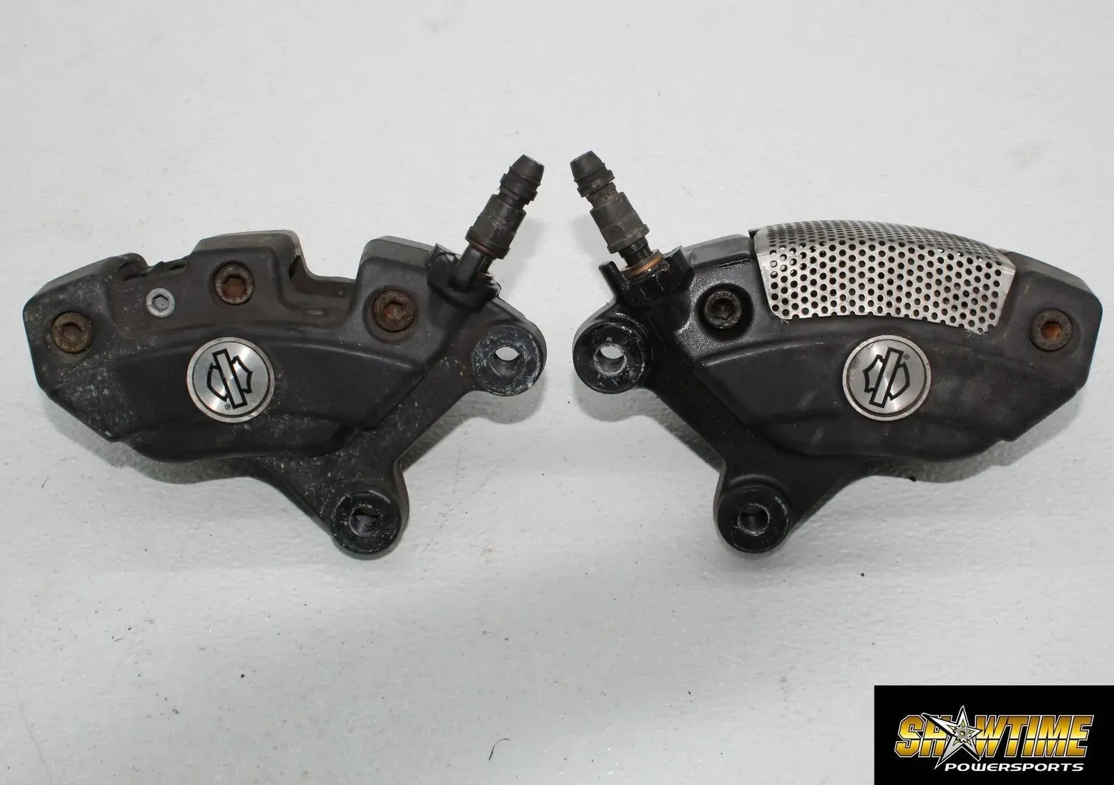 12-16 HARLEY-DAVIDSON STREET GLIDE FLHX RIGHT LEFT FRONT BRAKE CALIPER SET PAIR