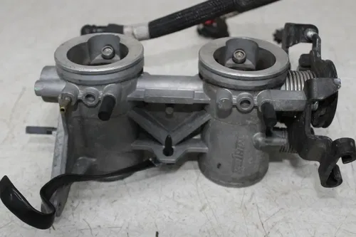 09-11 KAWASAKI NINJA 650 EX650 THROTTLE BODY BODIES FUEL INJECTORS RAIL