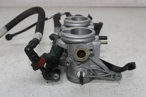 09-11 KAWASAKI NINJA 650 EX650 THROTTLE BODY BODIES FUEL INJECTORS RAIL