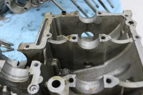 1980 HONDA CB750C CUSTOM LOWER ENGINE BOTTOM CRANKCASE CRANK CASES MOTOR BLOCK