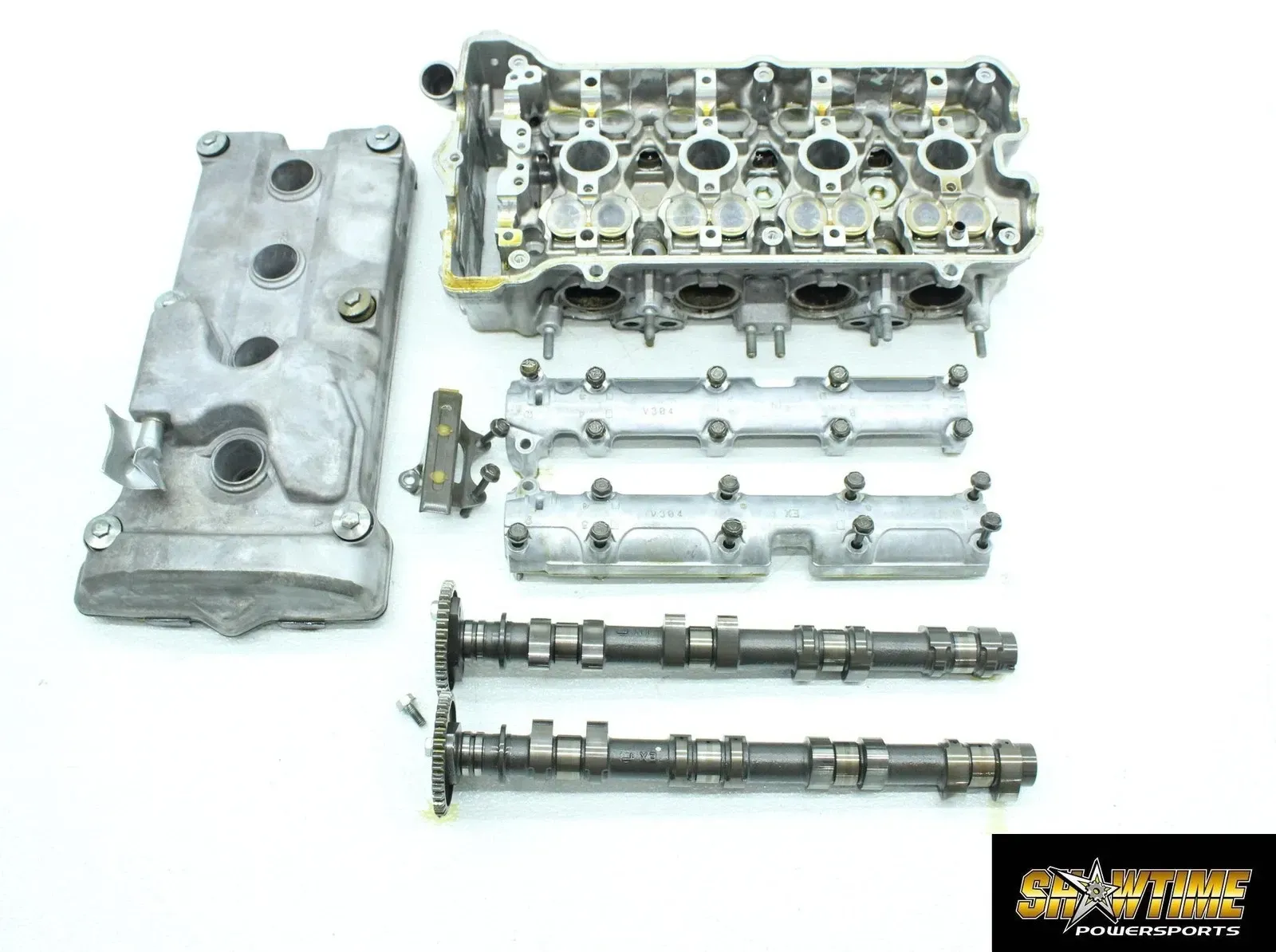 95-98 HONDA CBR600F3 ENGINE MOTOR CYLINDER HEAD CAMS VALVES COVER