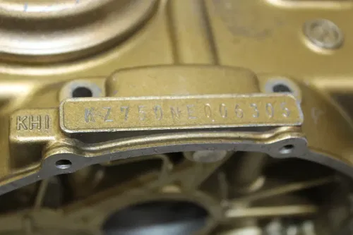 1982 Kawasaki KZ750N Spectre Shaft ENGINE MOTOR CRANKCASE CRANK CASES BLOCK
